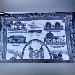 Fort Knox Tapestry Throw Blanket